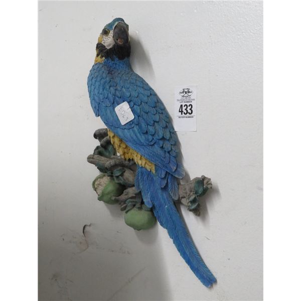 Resin Wall Mount Parrot