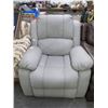 Image 1 : Grey Microfiber Recliner