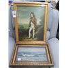 Image 1 : Small Framed Art Provincial Child and Seascape