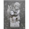 Image 1 : Ornate Plastic Cherub w/Fish