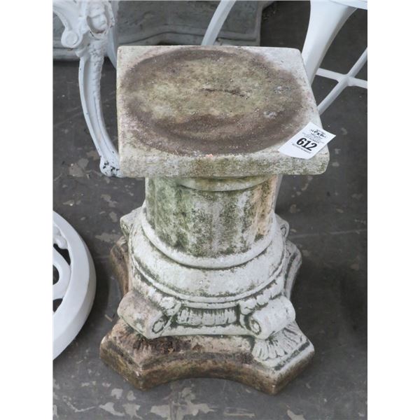 Cast Garden Column Pedestal