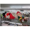 Image 1 : Plush Santa and Elf