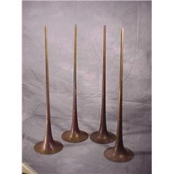 4 brass horns