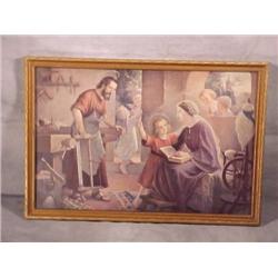 Framed print-Holy Family