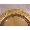 Image 2 : Gold painted oval frame w/convex glass