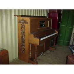 Cable Oak player piano