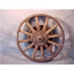Metal & wood wheel