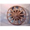 Image 1 : Metal & wood wheel