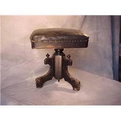 Eastlake style piano stool
