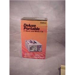 MultiTech 5" B & W TV in box