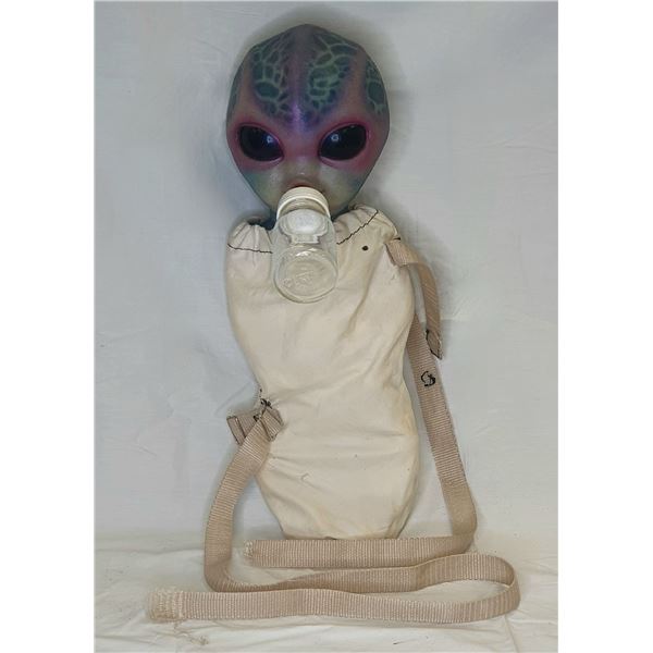 "Resident Alien" - Bridget Baby Alien w/ feeder in pouch (display