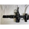 Image 2 : Police Utility Belt Kit - includes leather belt/ magazine pouch/ radio pouch w/ walkie talkie/ cuff