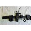 Image 2 : Police Utility Belt Kit - includes leather belt/ magazine pouch/ radio pouch w/ Motorola walkie talk