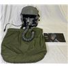 Image 1 : "Stargate SG-1" - Hero Screen Worn Space Fighter Helmet w/ bag & screen capture print from Tangent E