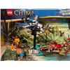 Image 2 : Collectible LEGO Legends of Chima store display case - includes multiple Legends of Chima complete L