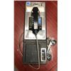 Image 1 : Original Telephone Payphone from Telephone Booth w/ Extra Phone - approx. 21in tall x 8in wide x 10i