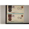Image 1 : 2 US QUARTER BU SETS IN FIRST DAY COVER ENVELOPES