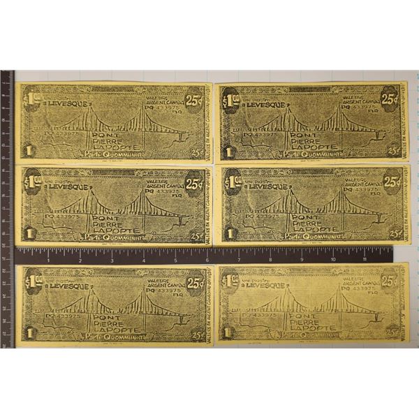 6 CANADA PONT PIERRE LAPORT ADVERTISING UNE