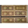 Image 2 : 6 JAPANESE PESO INVASION CURRENCY BILLS:1-500 PESO
