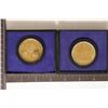 Image 2 : 2-US BICENTENNIAL MEDALS IN BLACK FLIP CASES:
