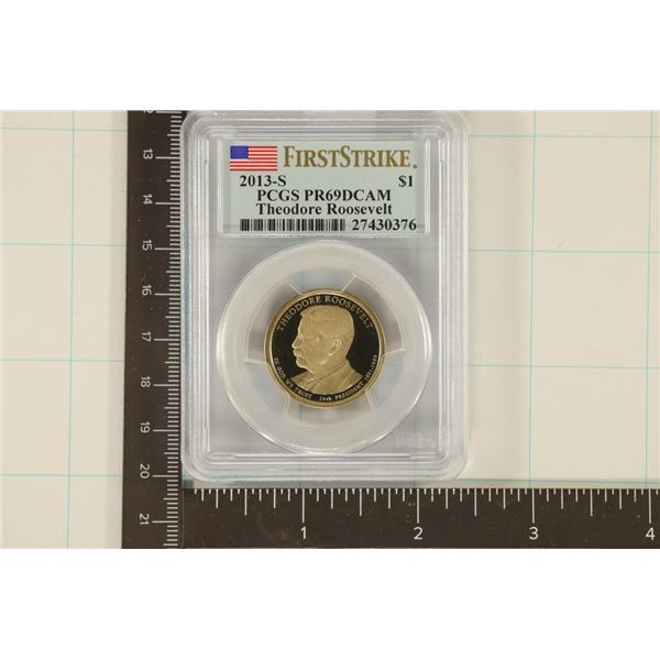 2013-S PRESIDENTIAL DOLLAR PCGS PR69 DCAM