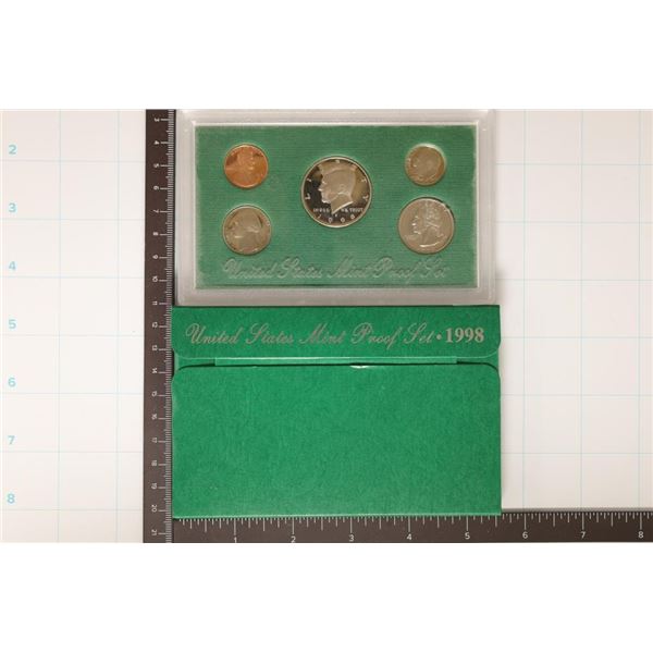 1998 US PROOF SET (WITH BOX)