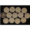 Image 1 : 13 LIBERTY "V" NICKELS 1900-1912. ONE OF EACH DATE