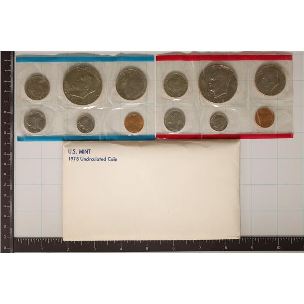 1978 US MINT SET (UNC) P/D (WITH ENVELOPE)