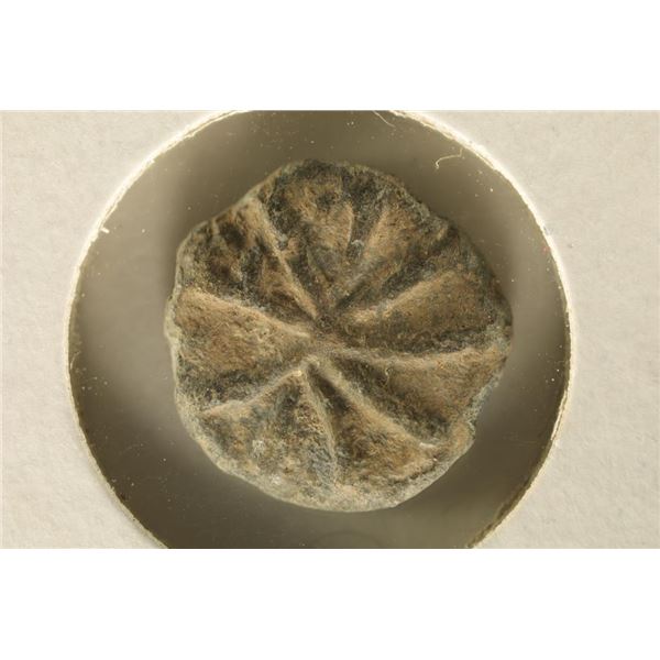 ANCIENT TO MEDIEVAL CLAY & LEAD MOLDED COIN SIZED