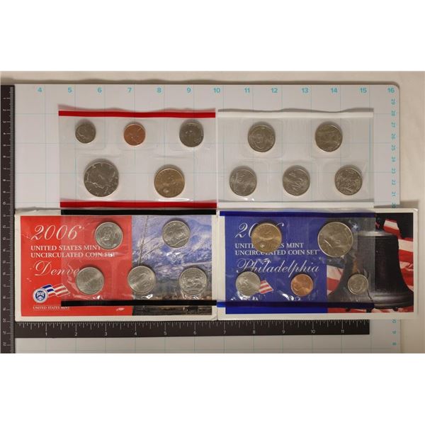 2006 US MINT SET (UNC) P/D (WITH ENVELOPE)