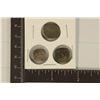 Image 1 : 3 SILVER DIME SIZED OTTOMAN EMPIRE PARA COINS