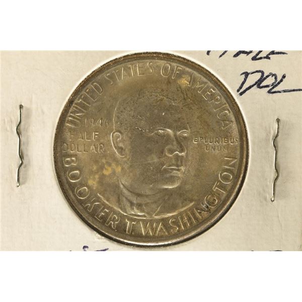 1946-D SILVER BOOKER T. WASHINGTON HALF BU