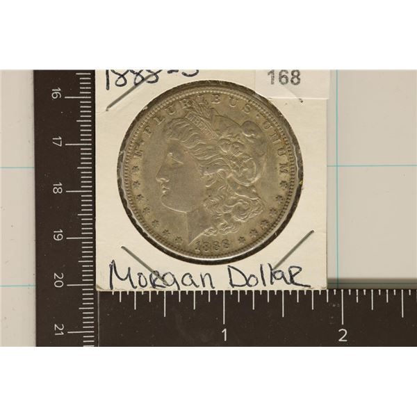 1888-S MORGAN SILVER DOLLAR (AU) WATCH FOR OUR