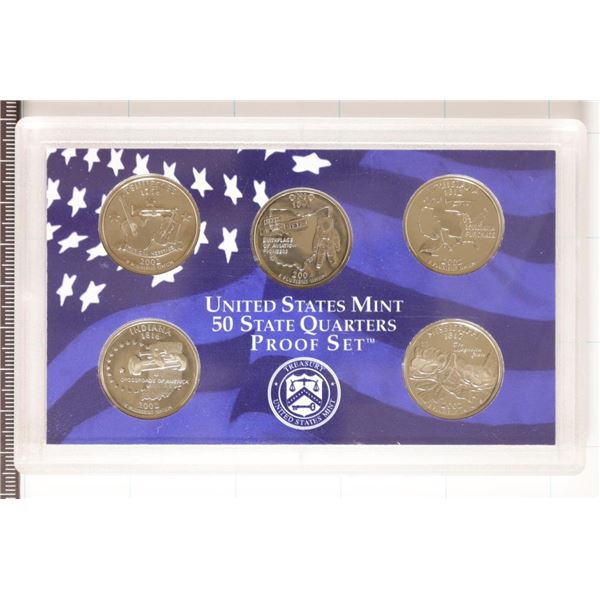 2002 US 50 STATE QUARTERS PROOF SET