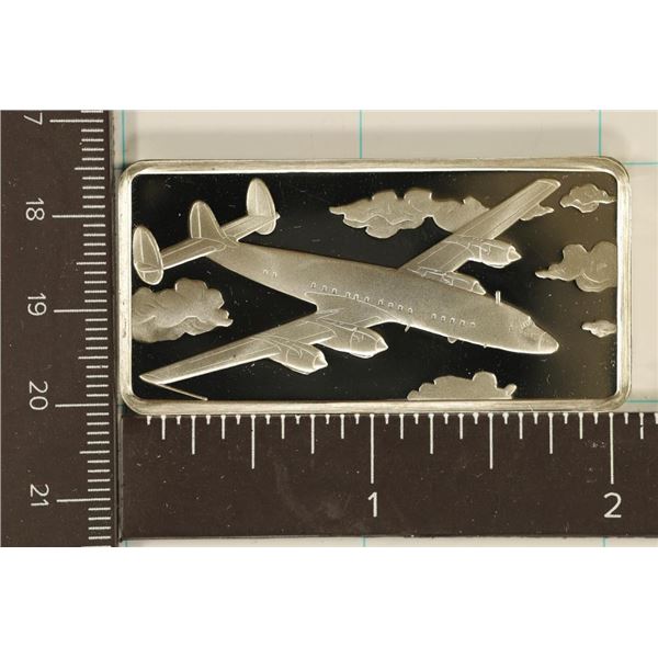 28.9 GRAMS STERLING SILVER PROOF AVIATION INGOT