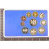 Image 2 : 1993 GERMAN 10 COIN PF SET IN ORIGINAL MINT