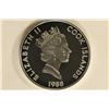 Image 2 : 1988 COOK ISLANDS SILVER PF $50 "HERNANDO CORTES"