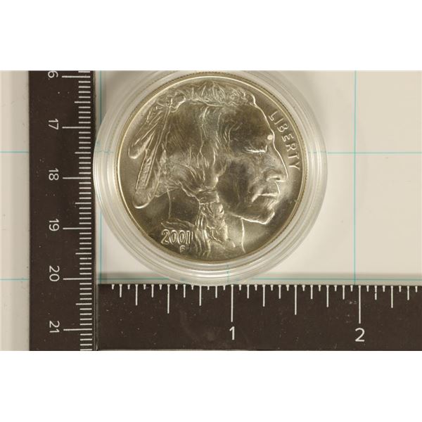 2001-D AMERICAN BUFFALO SILVER DOLLAR UNC