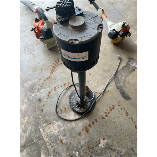 Electric sump pump