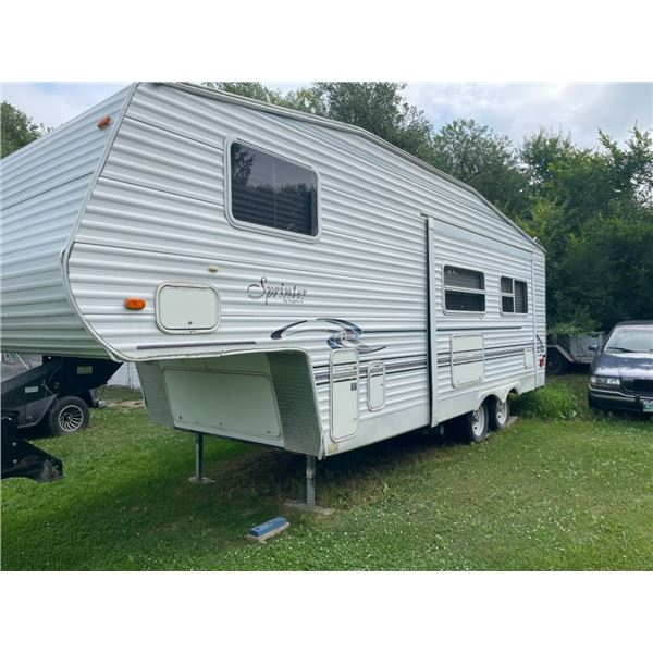 2000 Keystone Sprinter 5th wheel camper