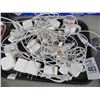 Image 1 : Tray of Apple Iphone Charging Adapters