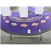 Image 1 : Camel Rock Casino Folding Black Jack Table (High Bidder Gets Spare Top)