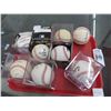 Image 1 : 9-Autographed Baseballs - 9 X $