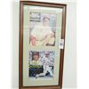 Image 1 : Framed Hall of Fame Photo Richie Ashburn and Mike Schmidt