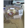 Image 1 : San Francisco 49ners w/Jeff Garcia Signed Helmet w/COA