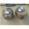 Image 1 : Coconut Carved Storage Bins - 2