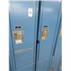 Image 2 : 2-Blue 6 Unit Locker Section - 2 X $