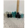 Image 1 : LOT OF VARIOUS ANTIQUE GLASS INSULATORS