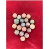 Image 2 : ANTIQUE CLAY MARBLES TOY