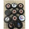 Image 4 : LOT OF VINTAGE HOCKEY PUCKS